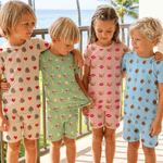 Pyjama personnalisé multicolore 1-5 photos de visage Famille Porté quotidiennement Fête des pères Fête des mères Cadeau d'anniversaire pour Homme Femme Enfant