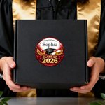 Personalisierte Glückwünsche Graduierung Wasserdichte Aufkleber mit Namen und Jahr Favor Label Feier Graduierung Party Dekor für 2026 Absolventen