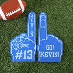 Personalized Multicolored Funny Gesture Finger with Text Bachelor Party Sports Events Gift for Bride Cheer Team