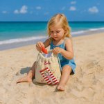 Gepersonaliseerd Extra Groot Sneldrogend Strandlaken met Cartoonfiguur en Naam met Trekkoordtas Perfect Cadeau voor Strandfeesten Zwemmers en Vrienden