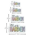 Personalised Rainbow-Coloured Teacher Name Whiteboard Magnet School Classroom Supplies Back to School Gift for Teachers