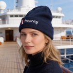 Personalised Embroidered Diver Flag Knit Soft Beanie Hat with Name Dive Accessory Birthday Daily Use Gift for Diving Lover