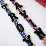 Personalized Multicolor Graduation Hat Two-Colored Braided Ribbon Lei with Name and Year Party Decor Graduation End of School Gift for Graduate