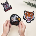 Patch brodé personnalisé avec votre logo Décoration de vêtements pour usage quotidien Cadeau de célébration pour l'équipe