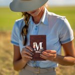 Personalized Cartoon Character Golf Cart PU Leather Golf Scorecard Holder with Name and Pencil Loop Golf Accessories Birthday Gift for Golf Lover