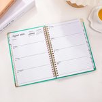 Personalized Togo Cartoon Gym Girl Planner 2026 Spiral A5 Notebook with Weekly Monthly Planning Pages Birthday Gift for Girls Gym Lovers