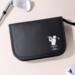 Personalizzato Golf Tema Monogram Design Golf Organizer Pouch and Golf Tools Set with Name Father's Day Game Day Birthday Gift for Golf Lover