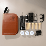 Personalizzato Golf Tema Monogram Design Golf Organizer Pouch and Golf Tools Set with Name Father's Day Game Day Birthday Gift for Golf Lover