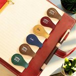 Personalized Multicolor Homebody Hourglass-Shaped Magnetic Bookmark Clip with Name Literary Bookish Birthday Gift for Students Book Lovers