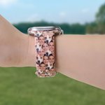 Personalized Funny Pet Family Photo Silicone Watch Band Compatible with Apple Watch Anniversary Birthday Gift for Pet Lover Family