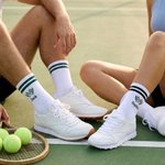 Personalised Embroidered Tennis Racket Pattern Soft Crew Sport Socks with Name Game Day Birthday Gift for Tennis Lovers Players