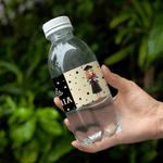 Personalized Cartoon Graduation Character Set of 20 Water Bottle Label Sticker with Name and Year Graduation Party Decor for Graduates