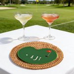 Personalized Sports-Inspired Pickleball Paddle Cocktail Napkin with Embroidered Letter Set of 4 Party Home Decor Birthday Gift for Cocktail Lovers