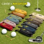 Personlig tecknad Marsupilami PU-läder myntväska med namn Golfboll Stud Förvaring Födelsedag Fars dag Present till golfare | Callie × Marsupilami®