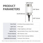 Personalized Paw Print Dog Silhouette Soft Glow Solar Garden Light with Name and Text Memorial Sympathy Gift for Dog Owner Pet Lover