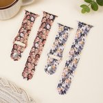 Personalized Funny Pet Family Photo Silicone Watch Band Compatible with Apple Watch Anniversary Birthday Gift for Pet Lover Family