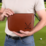 Personalizzato Golf Tema Monogram Design Golf Organizer Pouch and Golf Tools Set with Name Father's Day Game Day Birthday Gift for Golf Lover