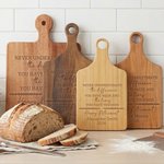 Personalized Retirement Theme Heartfelt Message Wooden Charcuterie Cutting Board with Name and Grip Retirement Gift for Colleague Family Retiree