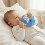 Personalized Cute Animal Initial 10 oz Insulated Sippy Cup with Name and Handle Baby Shower Birthday Gift for Toddler Kid