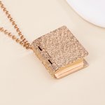 Gepersonaliseerd fotoalbum ketting met 2-6 foto's en tekst sierlijke sieraden verjaardag verjaardag Moederdag cadeau voor vrouwen moeder