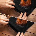 Personalized Horse Photo Stirrup Cover Bag with Name Equestrian Protective Gear Set of 2 Birthday Gift for Horse Lovers Riders