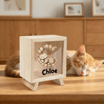 Personalized Cartoon Animal Initial Wooden Money Box Piggy Bank with Name Birthday Children's Day Gift for Boys Girls Kids