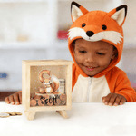 Personalized Cartoon Animal Initial Wooden Money Box Piggy Bank with Name Birthday Children's Day Gift for Boys Girls Kids