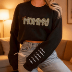 Sweatshirt à capuche rétro imprimé léopard multicolore avec titre et nom Cadeau d'anniversaire de fête des mères pour maman grand-mère