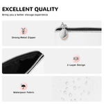 Trousse de maquillage personnalisée Vintage Plaid Birth Flower avec nom Cadeau d'anniversaire de la fête des mères pour maman femme