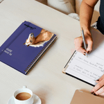 Personalized Horse Photo Planner 2026 Spiral A5 Notebook with Name and Weekly Monthly Planning Pages Birthday Gift for Horse Lovers