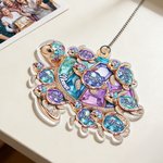 Personalised Crystal Turtle Sun Catcher Acrylic Ornament with Title and Names Mother's Day Birthday Gift for Mom Grandma