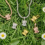 Henkilökohtainen Söpö Highland Cow Birthstone rannekoru Initial Dainty Korut Syntymäpäivä Ystävänpäivä Vuosipäivä Lahja naisille