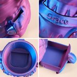 Personalisierte Highland Cow Ice Cream Pint Halter mit versteckten Würfel Schublade und Name Geburtstag Geschenk für Highland Cow Liebhaber