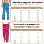 Pantalones de pijama personalizados con fotos de 1 a 12 caras dibujo lineal de niño nombre y bolsillos regalo de cumpleaños y diario para familia