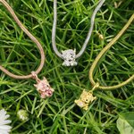Henkilökohtainen Söpö Highland Cow Birthstone rannekoru Initial Dainty Korut Syntymäpäivä Ystävänpäivä Vuosipäivä Lahja naisille