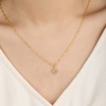 Collier de chaîne torsadée personnalisé Vintage Birthstone Bijoux délicats Anniversaire Fête des mères Cadeau pour femme