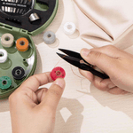 Personalised Birth Flower Cartoon Character Sewing Tool Box with Name Daily Storage Birthday Gift for Sewing Lovers