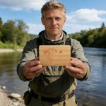 Boîte de rangement en bois pour la pêche à la mouche avec nom Utilisation quotidienne pour les activités de pêche Cadeau d'anniversaire pour les passionnés de pêche