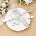 Slice Into a Lifetime of Sweet Memories - Personalized Engraved Names and Date Cake Cutting Set Wedding Bridal Shower Gift