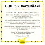 Personlig Marsupilami PU-lommebok i skinn for kvinner med navn og initialer Bursdagsgave til venn og familie | Callie × Marsupilami®