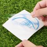 Personalisierte Multicolor Baseballschläger wasserdicht Helm Aufkleber Set von 5 mit Namen und Nummer Game Day Geburtstagsgeschenk für Baseball-Spieler-Enthusiasten