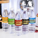 Personalized Graduation Cap Set of 20 Water Bottle Label Sticker with Year and Text Graduation Party Decor Graduation Ceremony Gift for Graduates