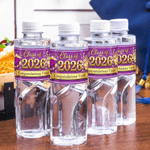 Personalized Graduation Cap Set of 20 Water Bottle Label Sticker with Year and Text Graduation Party Decor Graduation Ceremony Gift for Graduates