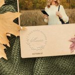 Personalized Ex Libris The Books Belong To Book Embosser Stamp Set with Name and Text Birthday Gift for Book Lovers Writers