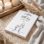 Personalisierte Eltern-Kind-Silhouette Zeichnung A5 Journal Notebook mit Namen Baby Dusche Verwendung Geburtstag Muttertag Geschenk für neue Eltern