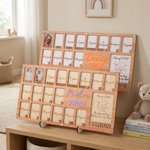 Personalisierte Geburt bis zum Abschluss der Schule Jahre hölzerne Memorial Fotorahmen mit Namen ersten Tag der Schule Graduierung Geschenk für Kinder Absolventen
