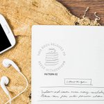 Personalized Ex Libris The Books Belong To Book Embosser Stamp Set with Name and Text Birthday Gift for Book Lovers Writers