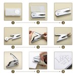Gepersonaliseerde initialen combinatie boek Embossing stempel Hand Held Embosser met naam en datum bruiloft verloving geschenk voor paar pasgetrouwde