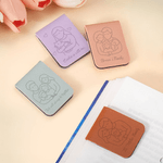 Marque-page magnétique en cuir PU avec texte Cadeau d'anniversaire Cadeau de fête des mères pour les rats de bibliothèque