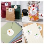 Personalized Graduation Cap Stickers with Name and Year Graduation Party Gift for 2026 Graduates